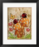 Ladybug Friends Framed Print