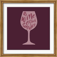 Wine O'Clock Fine Art Print