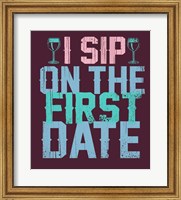 Sip on the First Date Fine Art Print