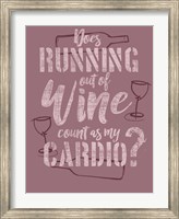 Running Out of Wine Fine Art Print