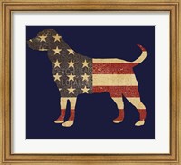 American Dog Fine Art Print