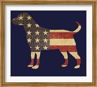 American Dog Fine Art Print
