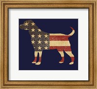 American Dog Fine Art Print