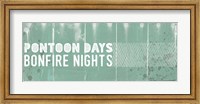 Pontoon Days, Bonfire Nights Fine Art Print