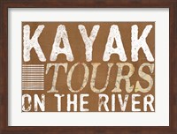 Kayak Tours Fine Art Print