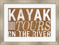 Kayak Tours Fine Art Print