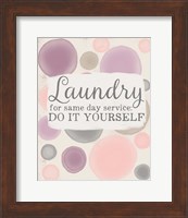 Do It Yourself Laundry Fine Art Print