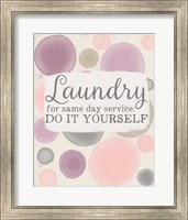 Do It Yourself Laundry Fine Art Print