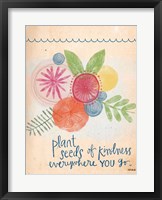 Plant Seeds of Kindness Fine Art Print