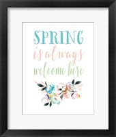 Spring is Always Welcome II Fine Art Print