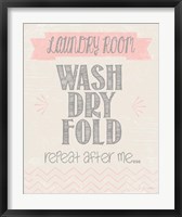 Repeat After Me (pink) Fine Art Print