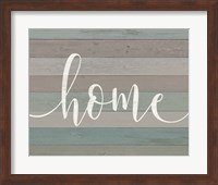 Rustic Home Script Fine Art Print