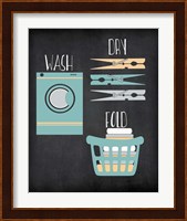 Wash, Dry, Fold Fine Art Print