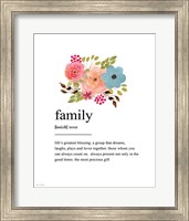 Family Definition Fine Art Print