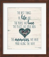 Life, Love, Memories Fine Art Print