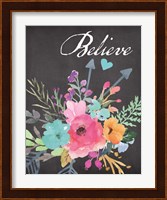 Believe - Chalk Fine Art Print