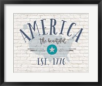 America Brick Fine Art Print