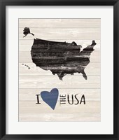 I Heart the USA Fine Art Print