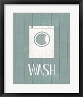 Wash House Wash Framed Print