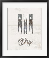 Barnwood Dry Framed Print