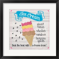Ice Cream Fine Art Print
