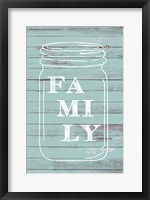 Family Mason Jar Fine Art Print