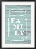 Family Mason Jar Fine Art Print