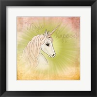 Magic Happens Framed Print