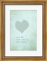 Love with All Your Heart Fine Art Print