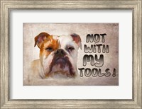 Not with My Tools Fine Art Print