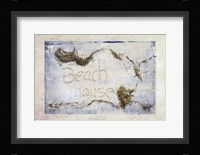 Beach House Framed Print