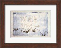 Beach 1 Mile Fine Art Print