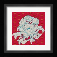 Lotus Bouquet I Framed Print