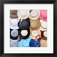 Hats on a Rack Fine Art Print