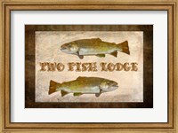 Tow Fish Lodge II Fine Art Print