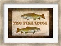 Tow Fish Lodge II Fine Art Print