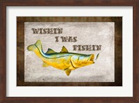 Wishin I Was Fishin III Fine Art Print