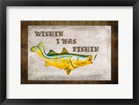 Wishin I Was Fishin III Fine Art Print