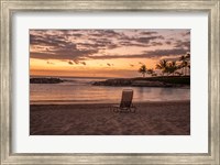 Sunset on The Beach Fine Art Print