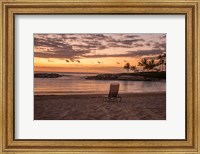Sunset on The Beach Fine Art Print