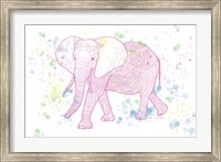 Happy Mama Elephant Fine Art Print