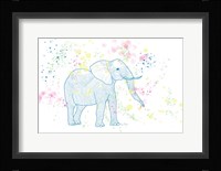 Happy Elephant II Framed Print