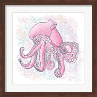 Octopus Hot Pink Fine Art Print