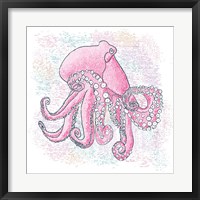 Octopus Hot Pink Fine Art Print