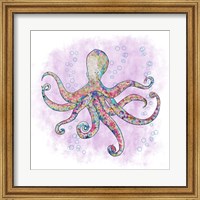 Octopus Flower Garden Fine Art Print
