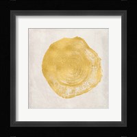 Tree Stump Golden II Framed Print