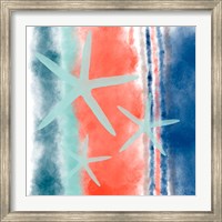 Starfish Stripes Fine Art Print