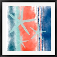 Starfish Stripes Fine Art Print