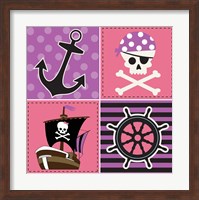 Ahoy Pirate Girl II Fine Art Print