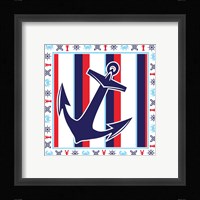 Ahoy IX Framed Print